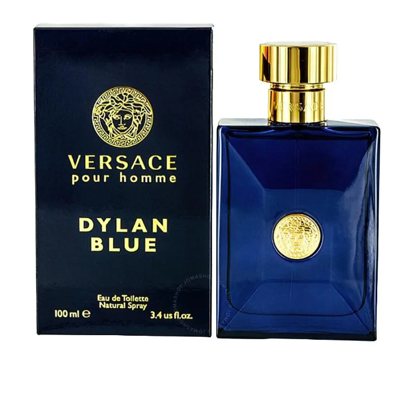 VERSACE DYLAN BLUE POUR HOMME EAU DE TOILETTE MASCULINO 100ML
