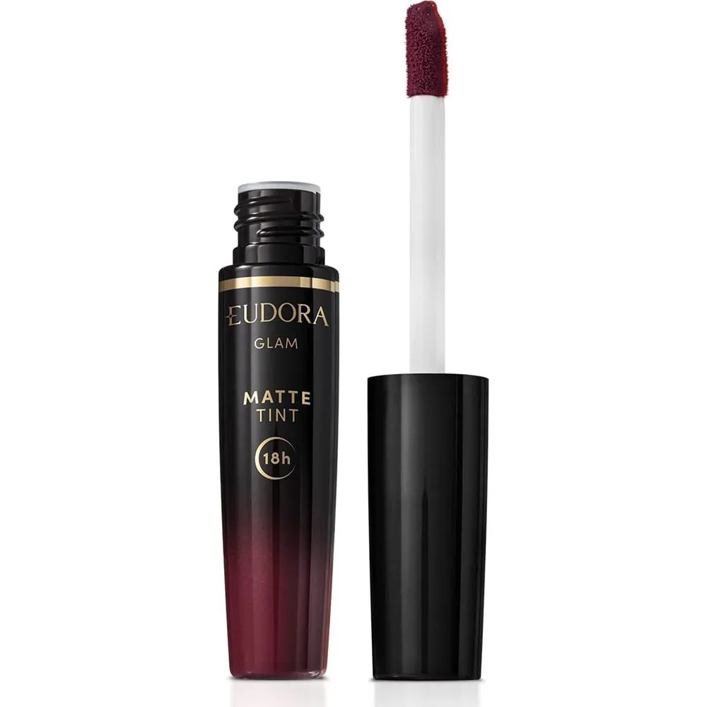 BATOM LíQUIDO MATE TINT EUDORA VINHO SUBLIME 4ML