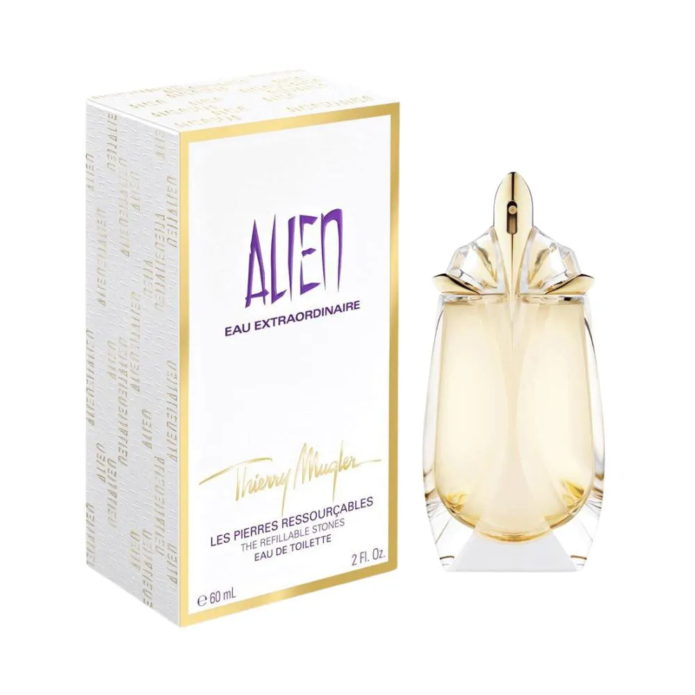 ALIEN EAU EXTRAORDINAIRE LES PIERRES RESSOURçABLES EAU DE TOILETTE FEMININO - THIERRY MUGLER 60ml
