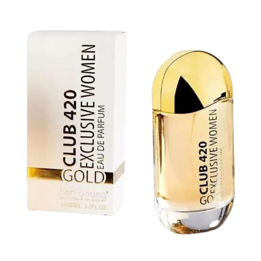 CLUB 420 GOLD EXCLUSIVE WOMAN EAU DE PARFUM - LINN YOUNG 100ml
