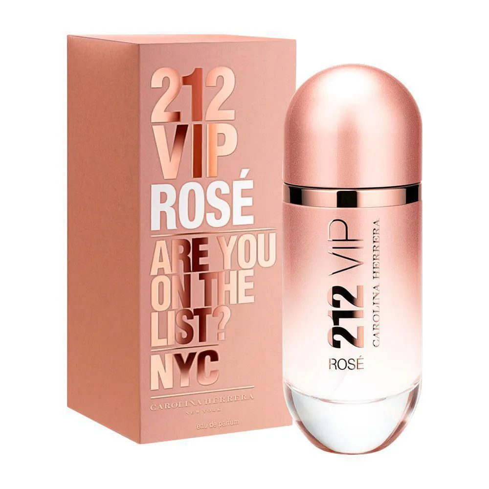 PERFUME CAROLINA HERRERA 212 VIP ROSé - EAU DE PARFUM - FEMININO - 50 ML VOLUME DA UNIDADE 50 ML