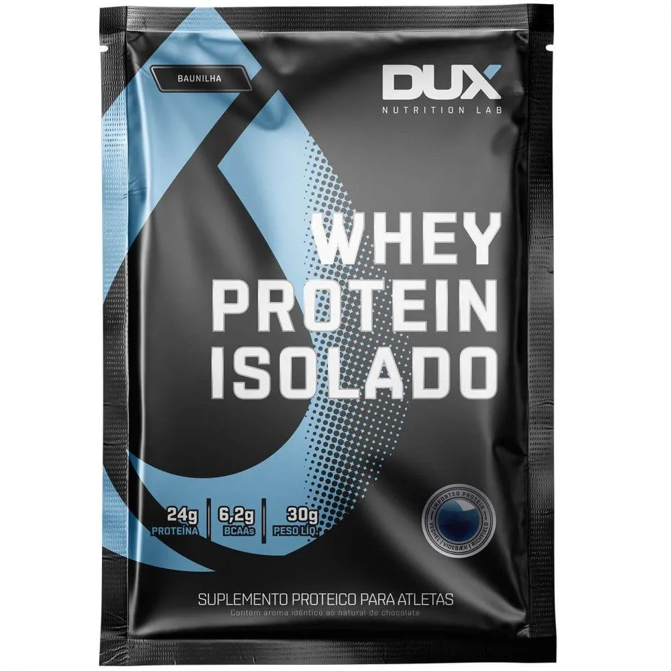 WHEY PROTEIN ISOLADO SACHê - SABOR: BAUNILHA (29G)