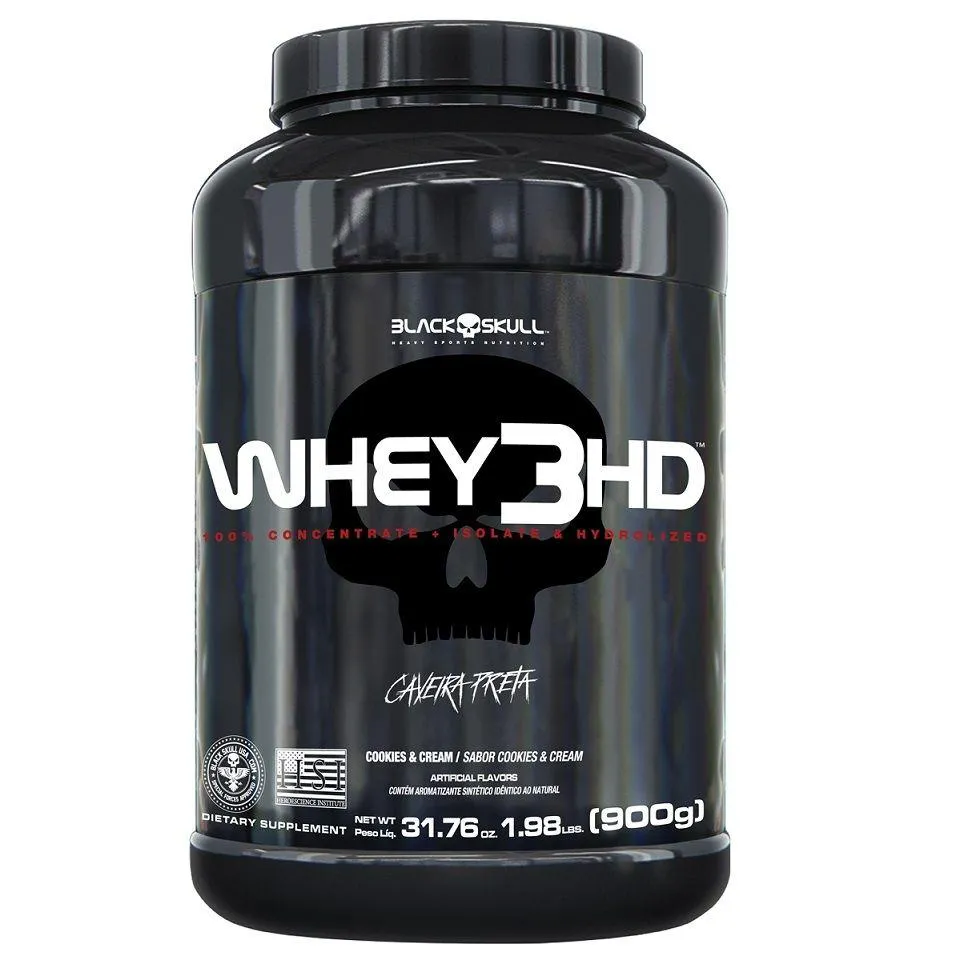 WHEY 3HD (900G) - SABOR: COOKIES
