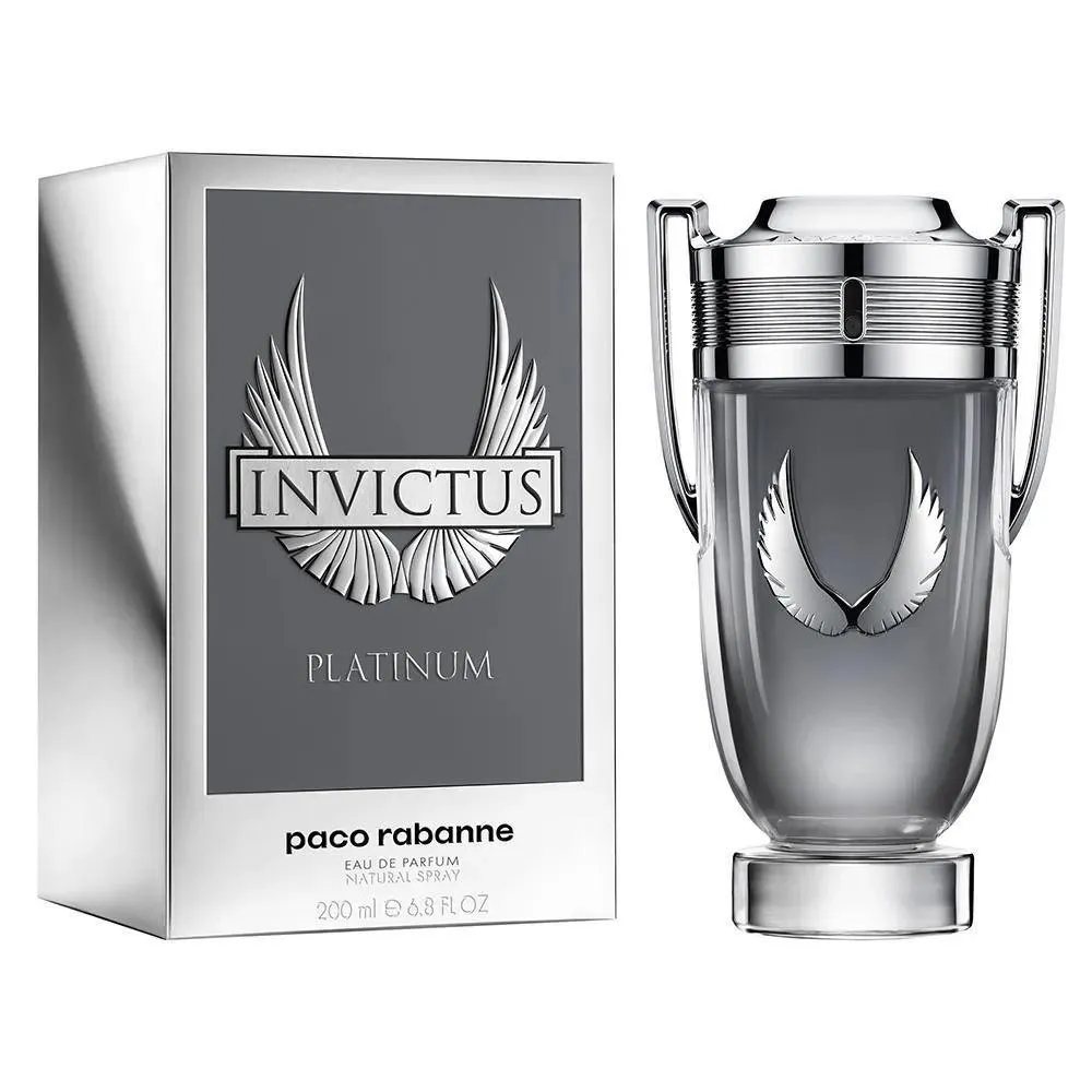 PERFUME INVICTUS PLATINUM EDP PACO RABANNE MASCULINO 200ML