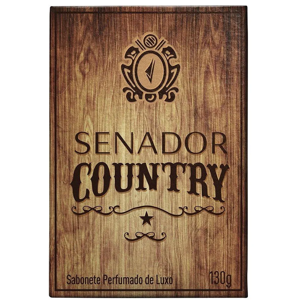 SABONETE SENADOR COUNTRY 130G EMBALAGEM COM 12 UNIDADES
