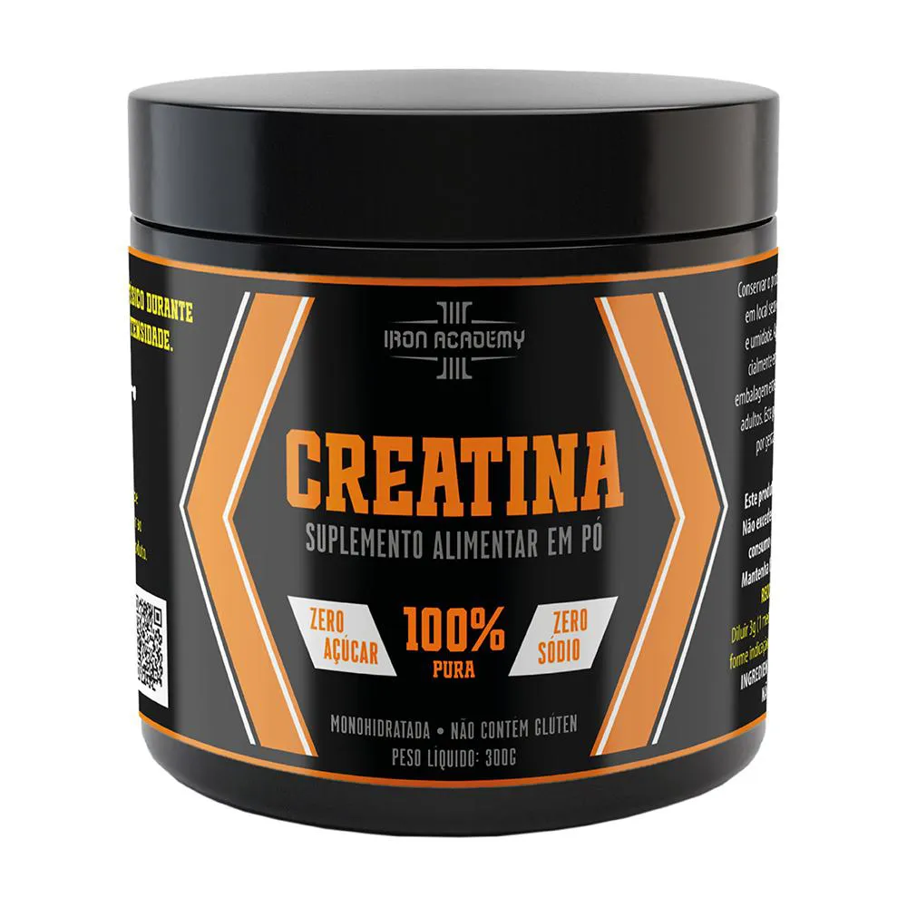 CREATINA (300 GRAMAS) - IRON ACADEMY