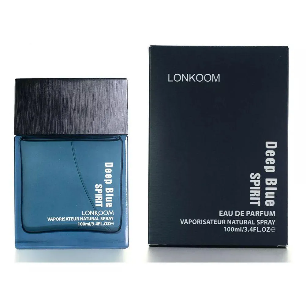 PERFUME DEEP BLUE SPIRIT LONKOOM EDP MASCULINO 100ML