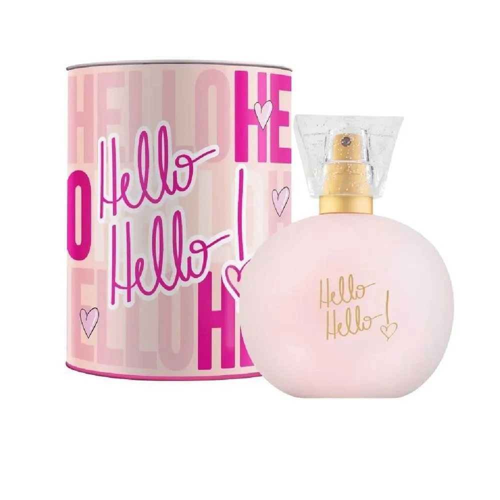 HELLO HELLO! NAH CARDOSO CICLO COSMéTICOS DEO COLôNIA LATA PERFUME FEMININO 100ML