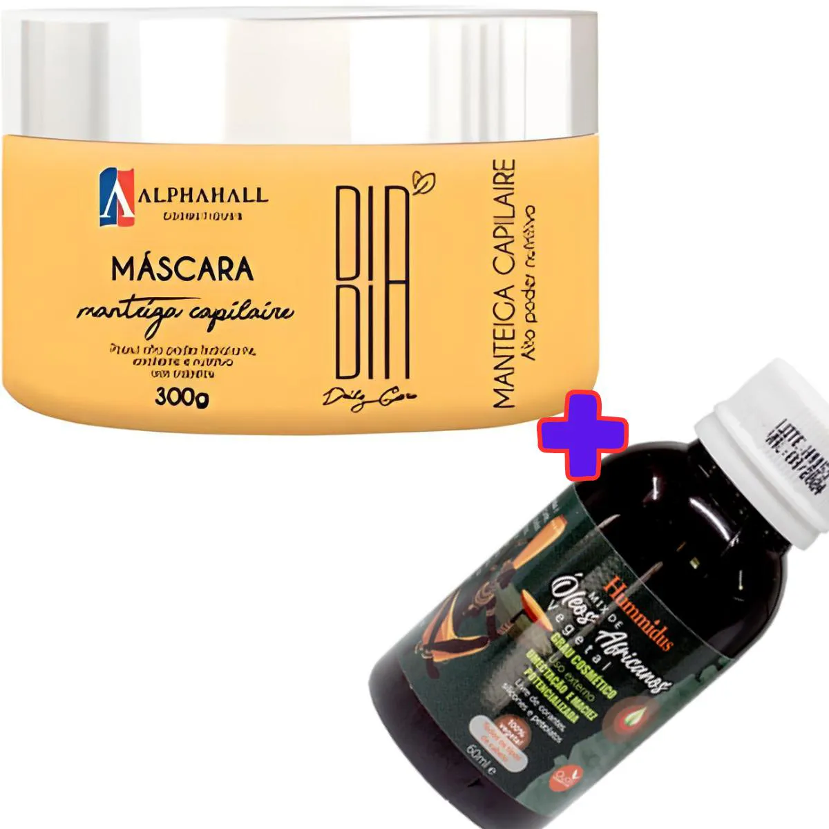 MANTEIGA DE KARITé E CUPUAçU 300ML  - MIX DE ÓLEOS AFRICANOS