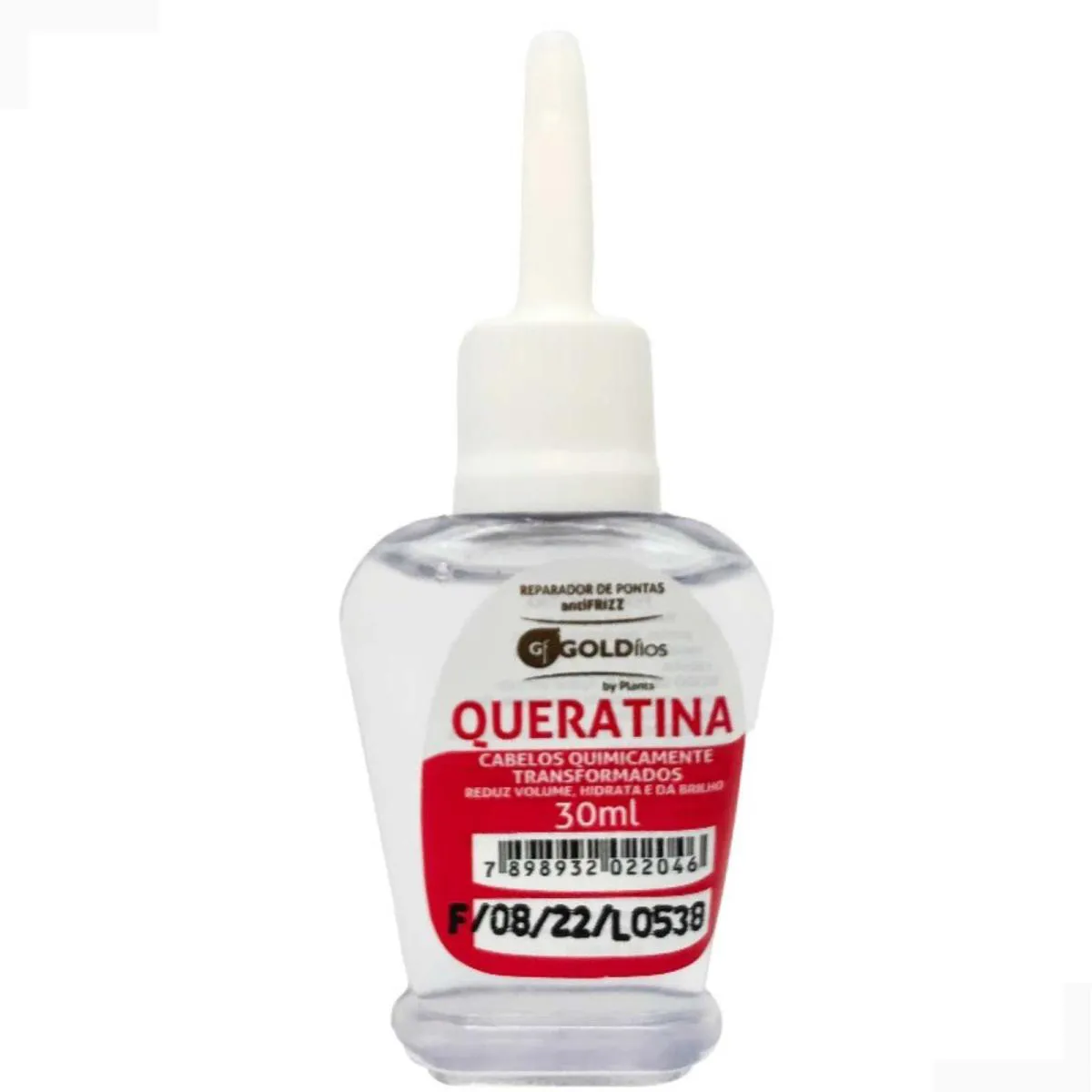 REPARADOR DE PONTAS QUERATINA GOLD FIOS 30ML