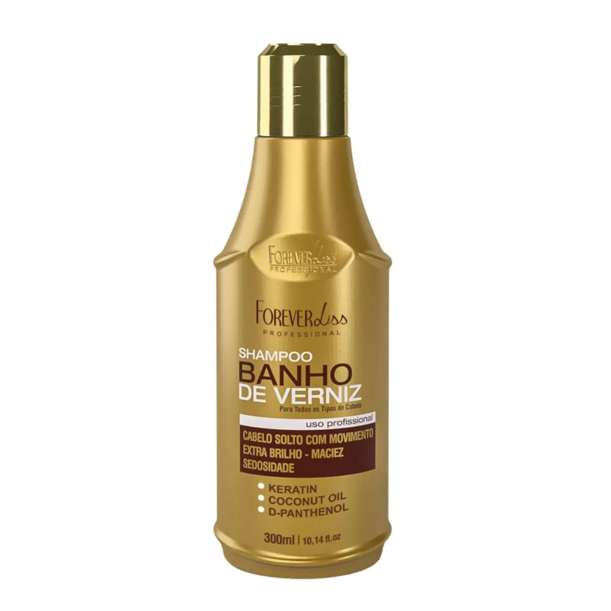 SHAMPOO BANHO DE VERNIZ BRILHO MACIEZ FOREVER LISS 300ML