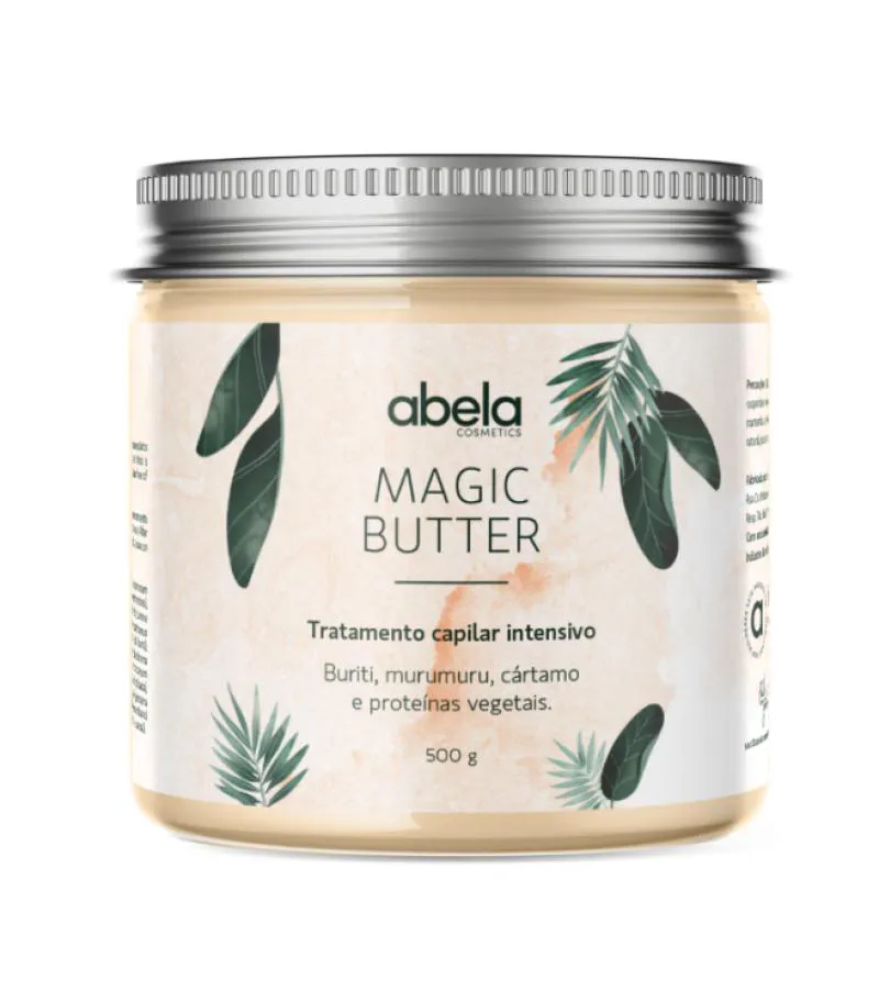 MáSCARA MAGIC BUTTER 500G TRATAMENTO INTENSIVO ABELA