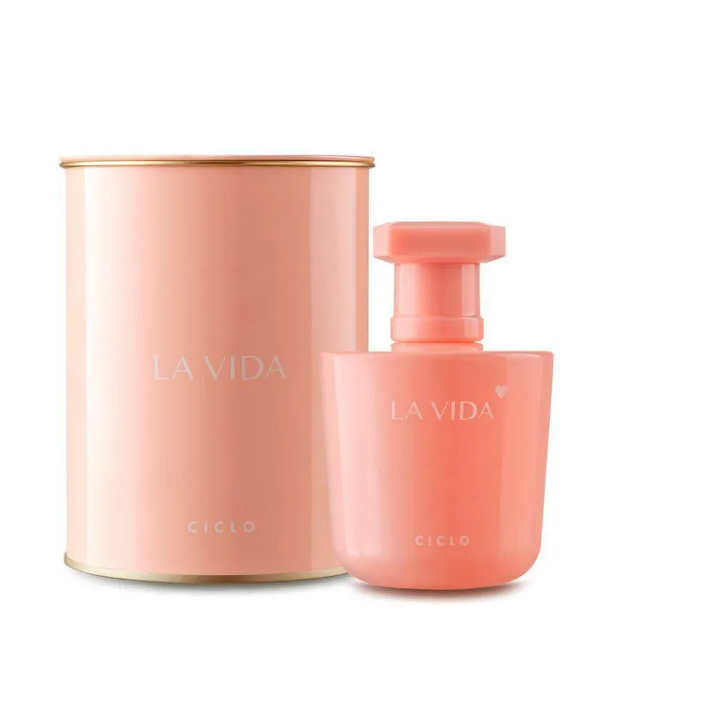 LA VIDA CICLO COSMéTICOS DEO COLôNIA LATA - PERFUME FEMININO 100ML