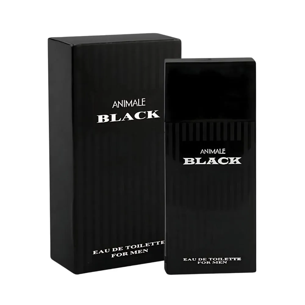 ANIMALE BLACK FOR MEN EAU DE TOILETTE MASCULINO - ANIMALE 50ml