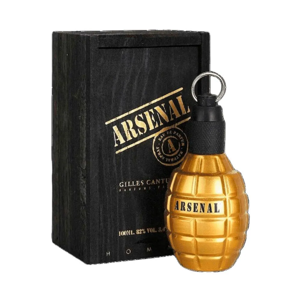 ARSENAL GOLD EAU DE PARFUM MASCULINO - GILLES CANTUEL 100ml