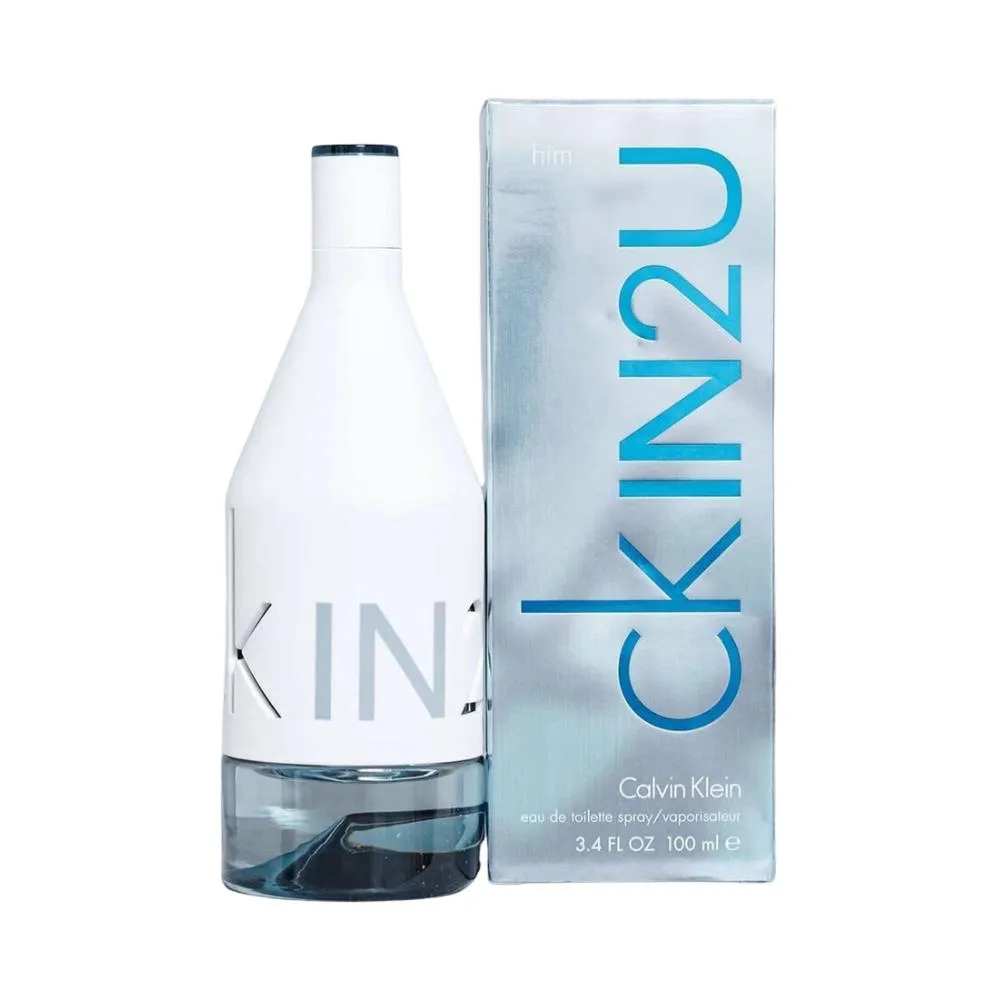 CALVIN KLEIN CK IN2U EAU DE TOILETTE MASCULINO - CALVIN KLEIN 100ml
