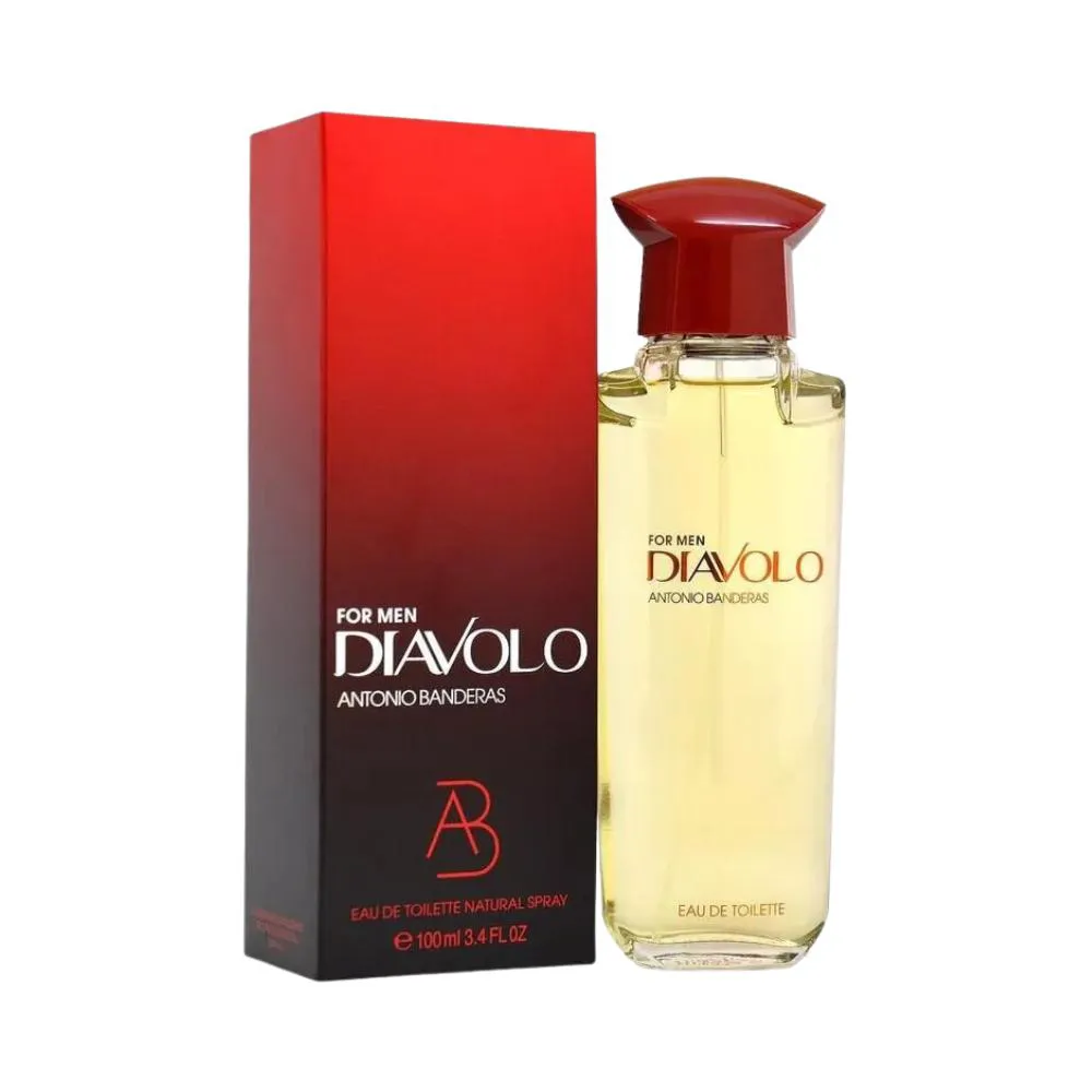 DIAVOLO FOR MEN EAU DE TOILETTE MASCULINO - ANTONIO BANDERAS 100ml