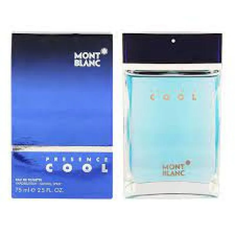MONTBLANC PRESENCE COOL MASCULINO EAU DE TOILETTE 75ML