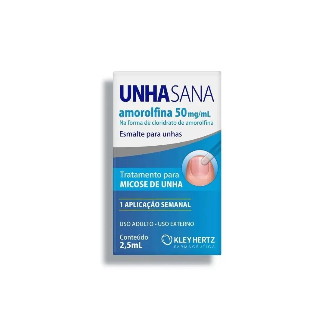 TRATAMENTO UNHA SANA AMOROLFINA 50MG 2,5ML – KLEY HERTZ