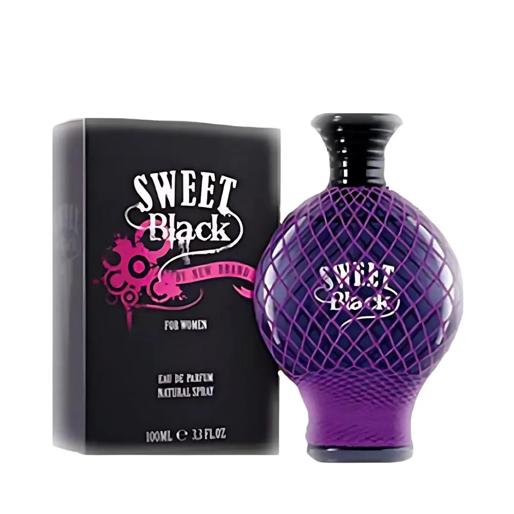 SWEET BLACK FOR WOMEN EAU DE PARFUM - NEW BRAND 100ml