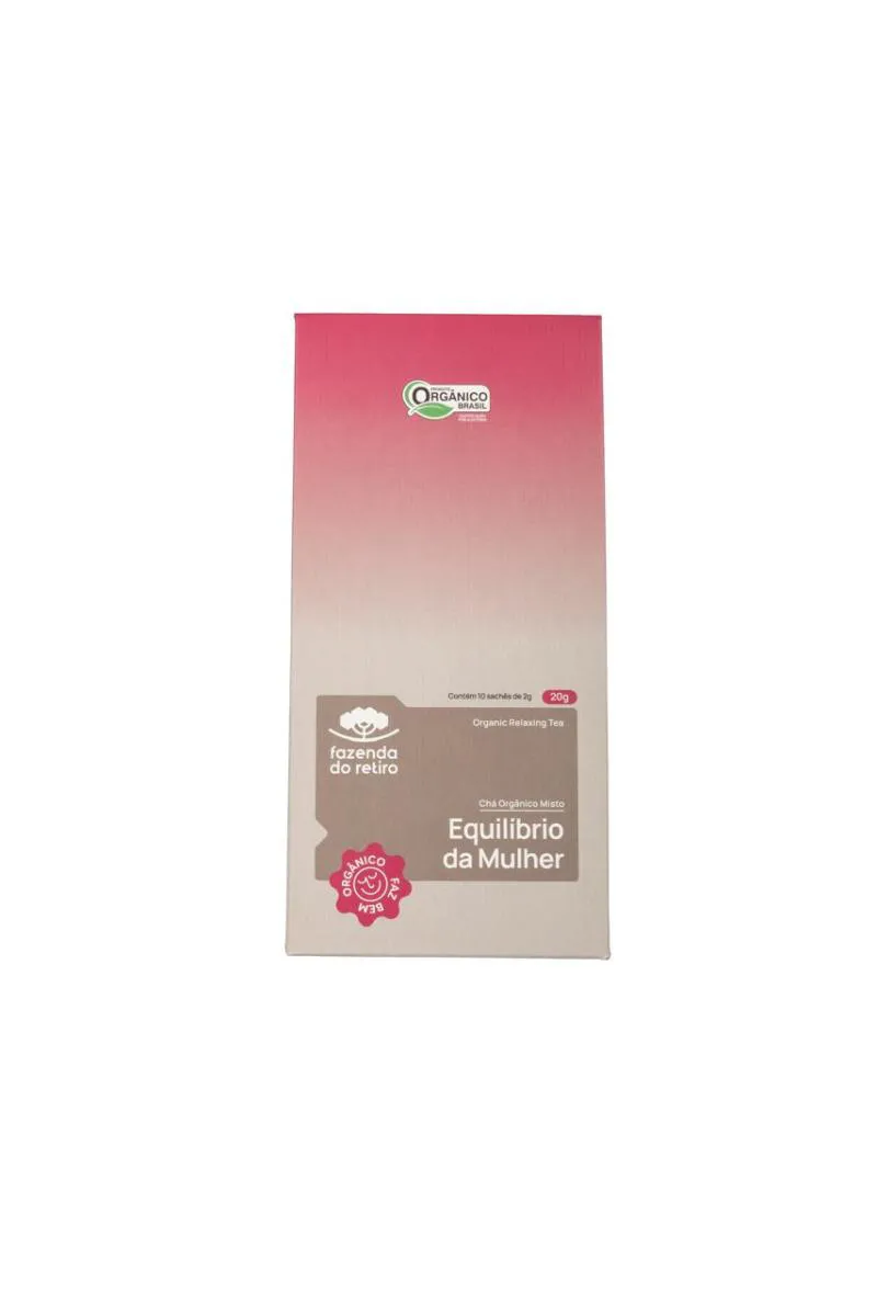 CHá EQUILIBRIO DA MULHER ORGâNICO (20G)