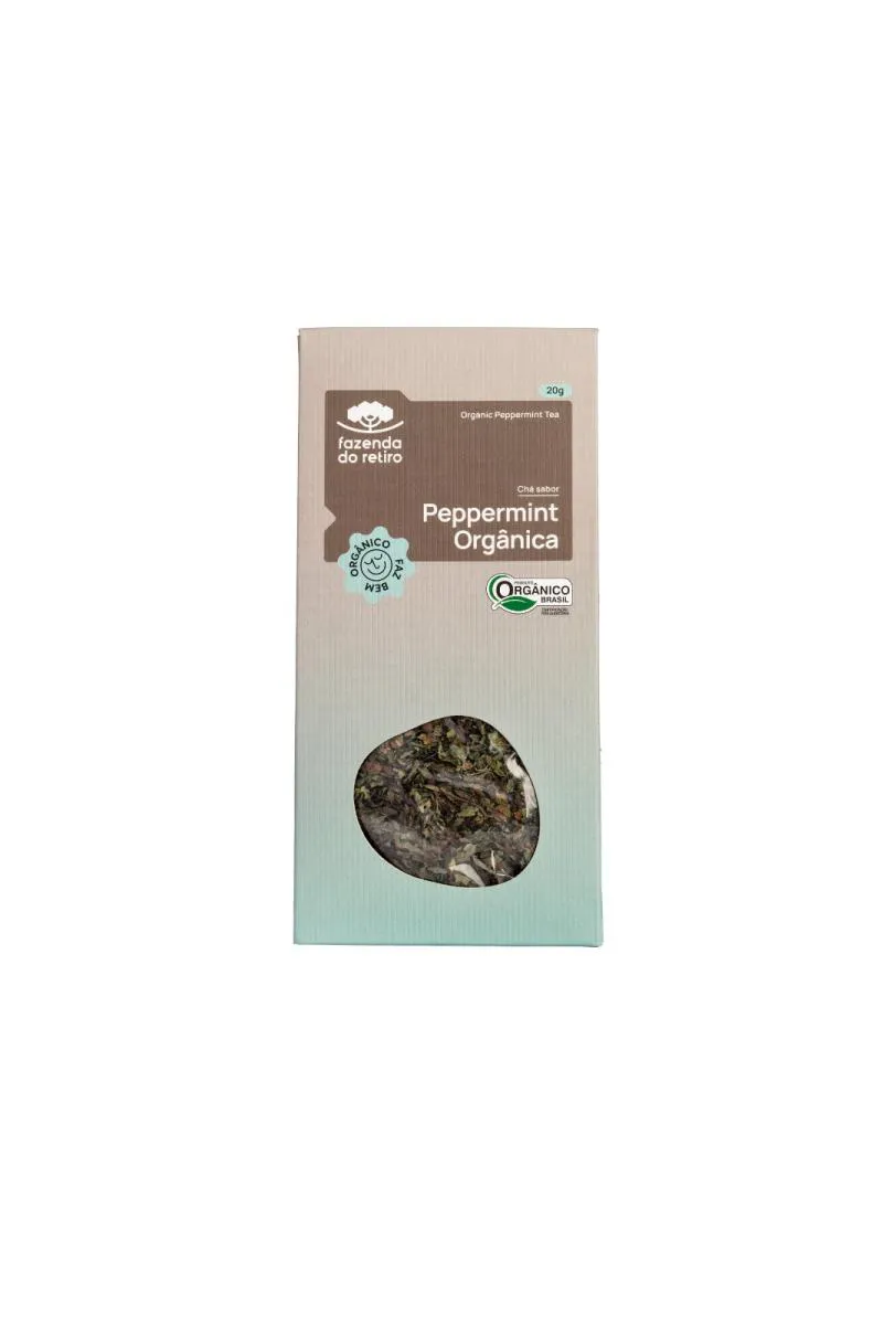 CHá PEPPERMINT ORGâNICA (20G)