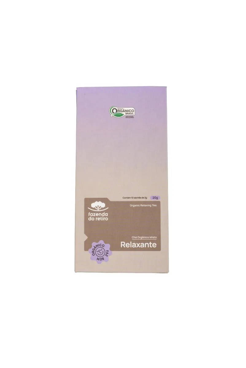 CHá RELAXANTE ORGâNICO (20G)