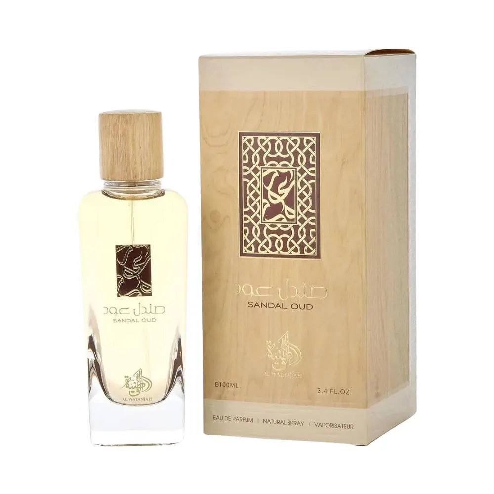SANDAL OUD EAU DE PARFUM UNISSEX -  AL WATANIAH 100ml