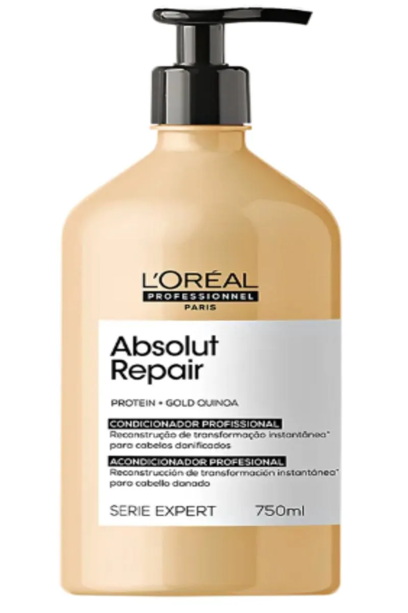 LORéAL ABSOLUT REPAIR GOLD QUINOA - CONDICIONADOR 750ML