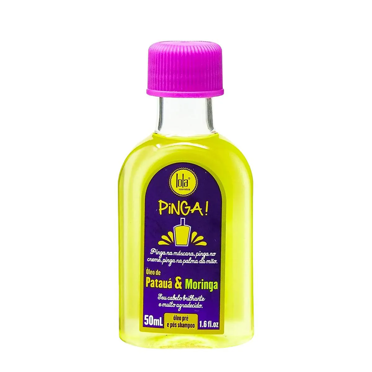 LOLA FROM RIO PINGA! PATAUá & MORINGA - ÓLEO CAPILAR 50ML
