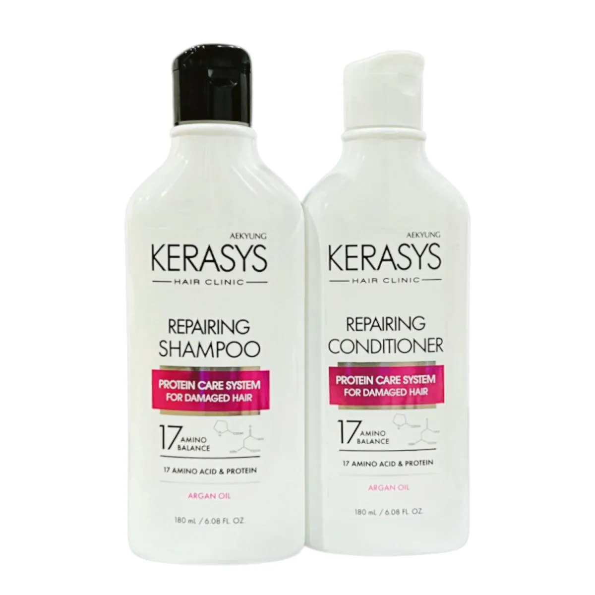 KIT KERASYS REPAIRING - SHAMPOO 180ML + CONDICIONADOR 180ML