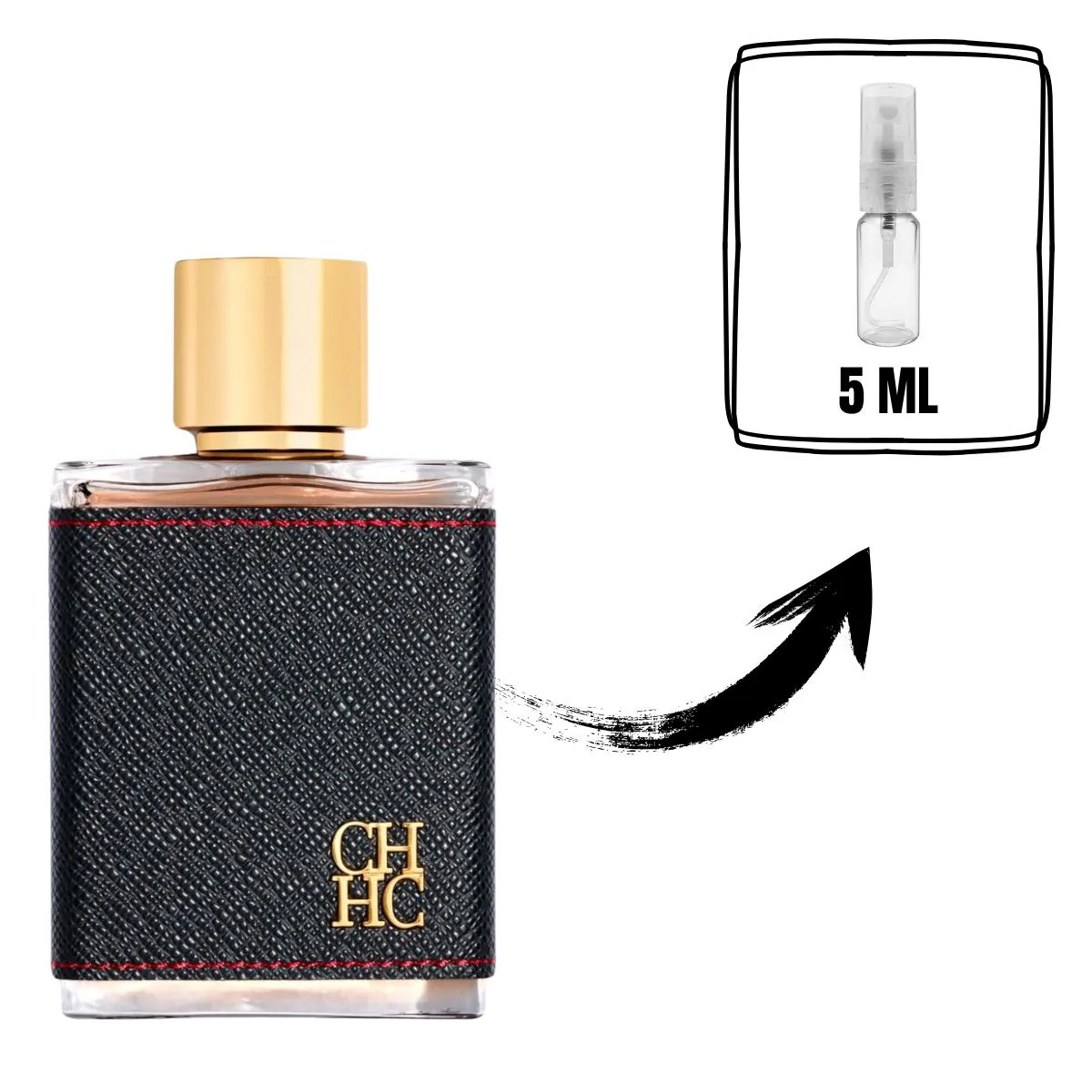PERFUME MASCULINO CH MEN CAROLINA HERRERA EDT 5ML