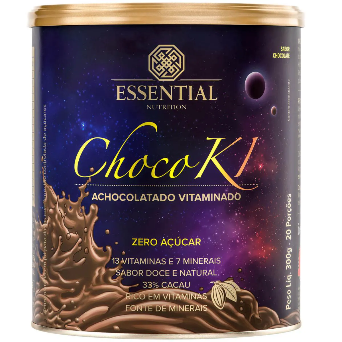 CHOCOKI ESSENTIAL 300G ACHOCOLATADO VITAMíNICO