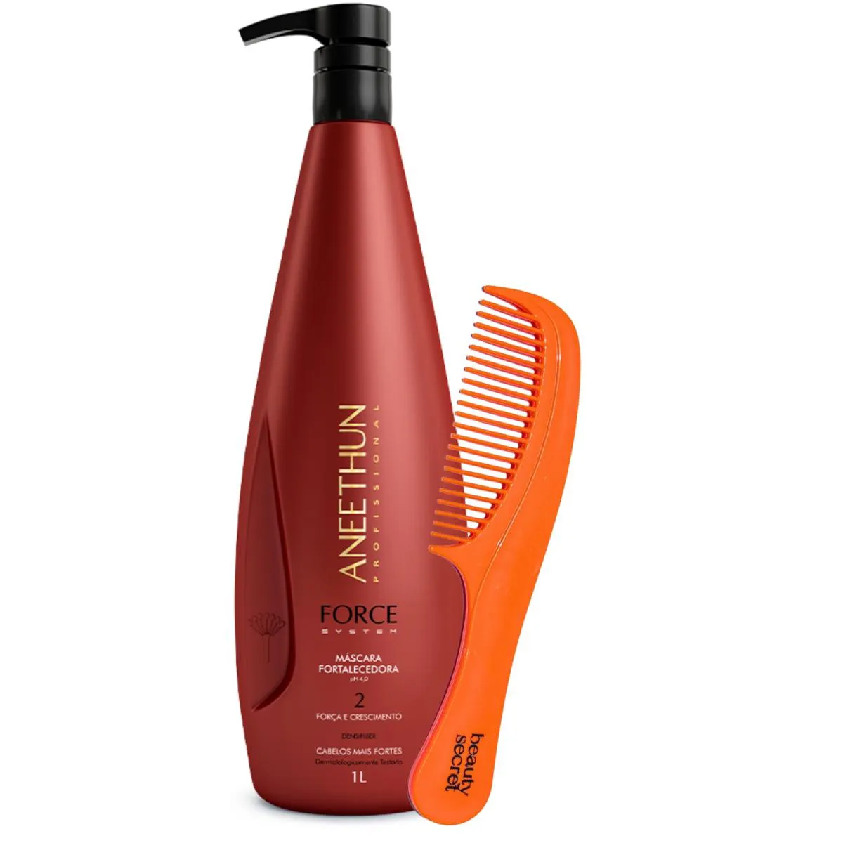 KIT MáSCARA ANEETHUN FORCE SYSTEM 1L E PENTE BEAUTY SECRET