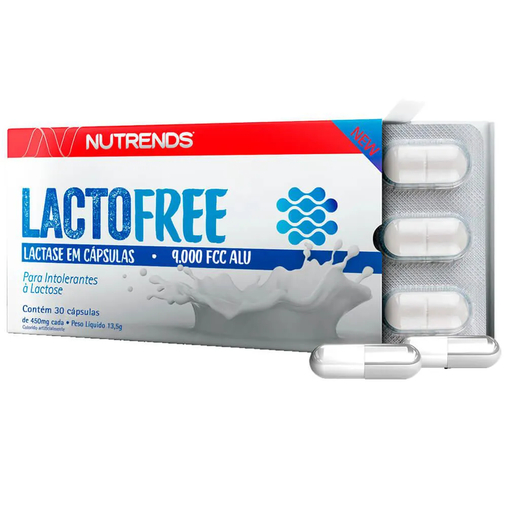 LACTO FREE 450MG 30 CAPS - NUTRENDS