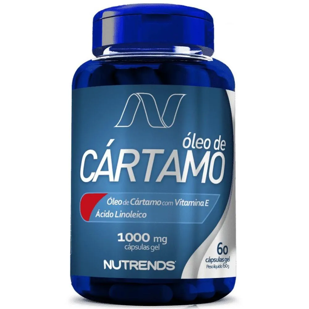 ÓLEO DE CARTAMO 1000MG 60 CAPS - NUTRENDS