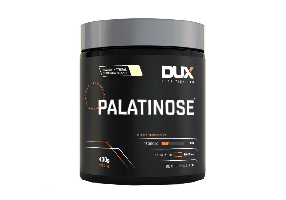 PALATINOSE 400G BAIXO ÍNDICE GLICêMICO - DUX NUTRITION