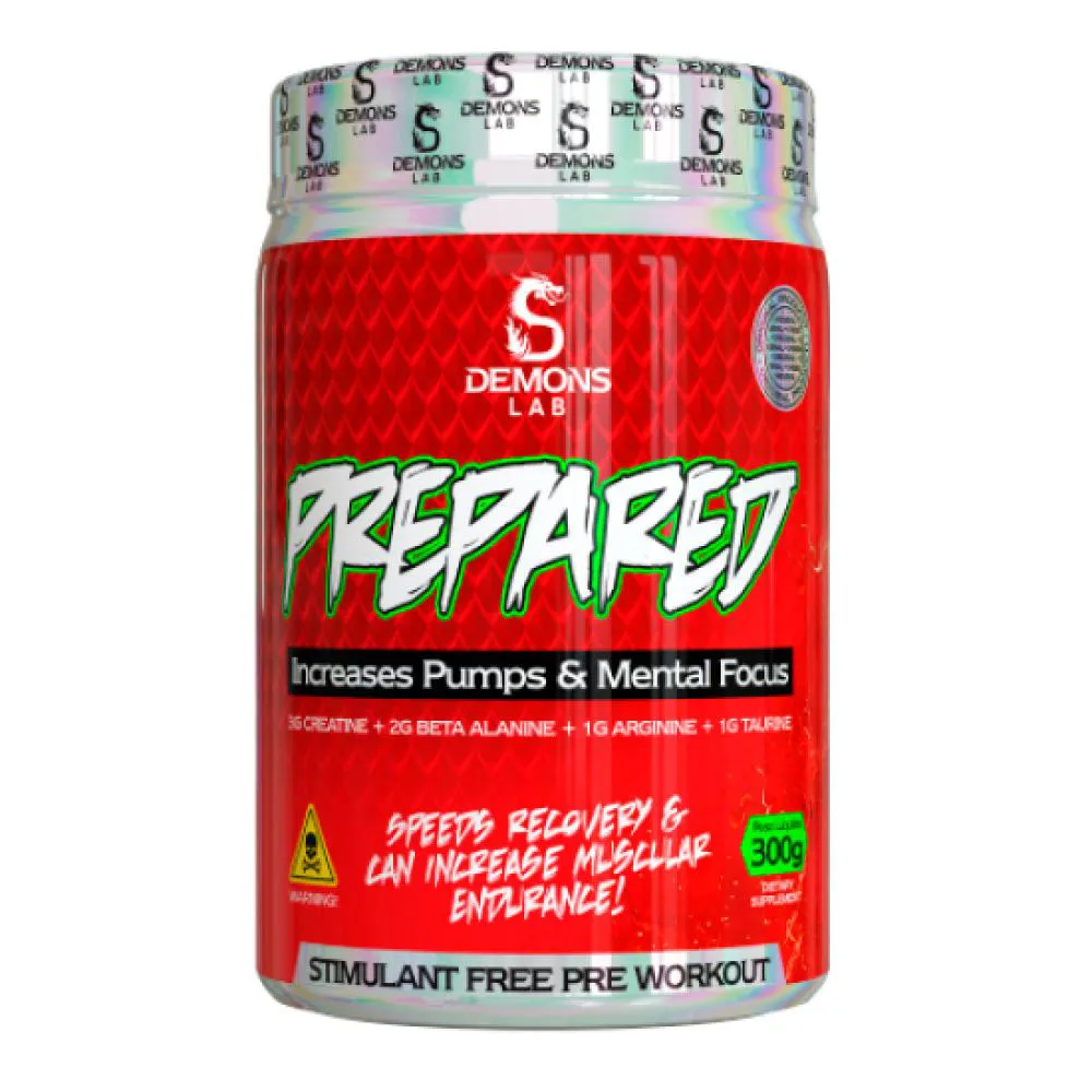 PRE TREINO PREPARED 300G EXOTIC FRUIT - DEMONS LAB