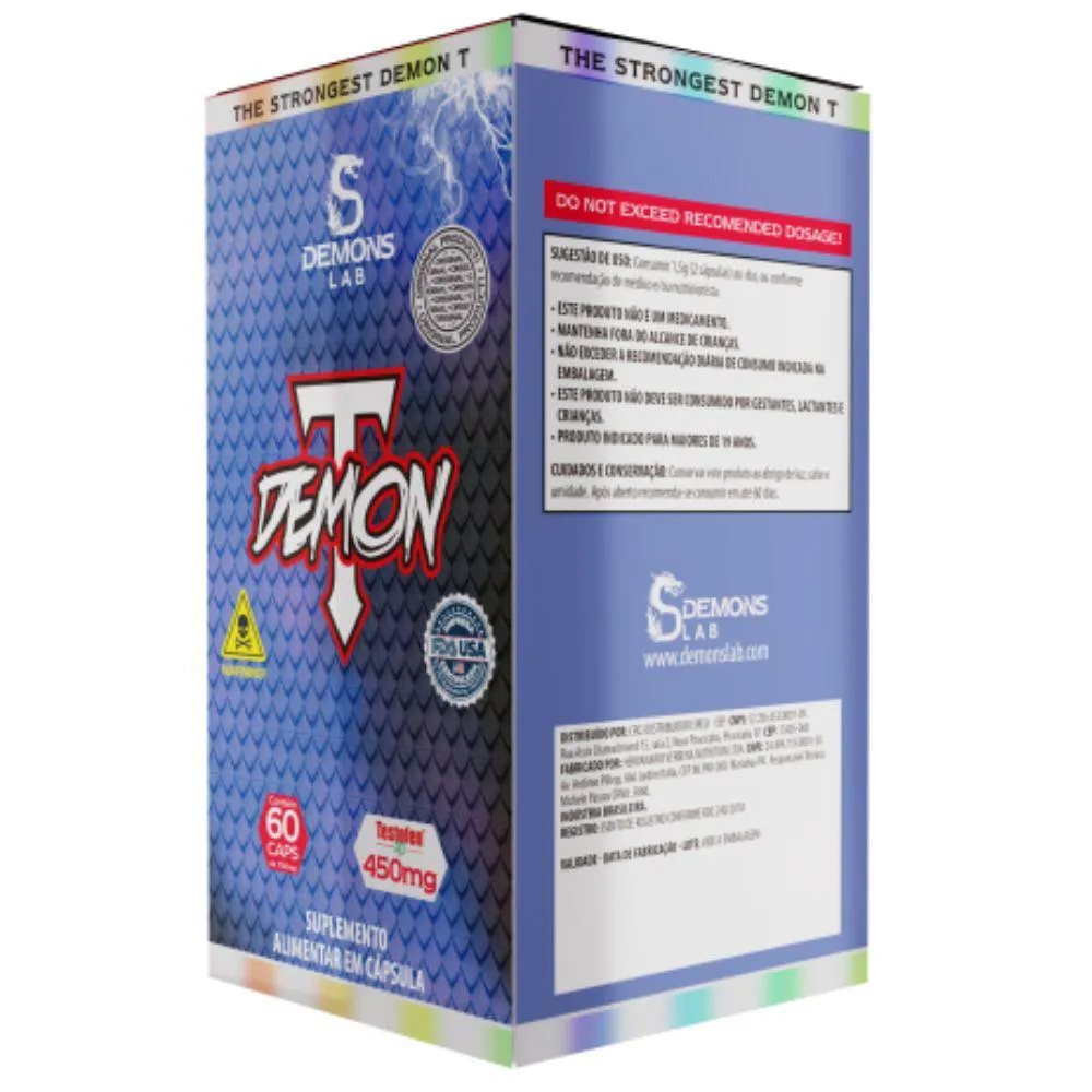 TESTROL DEMON T TESTOFEN 60 CAPS 450MG - DEMONS LAB