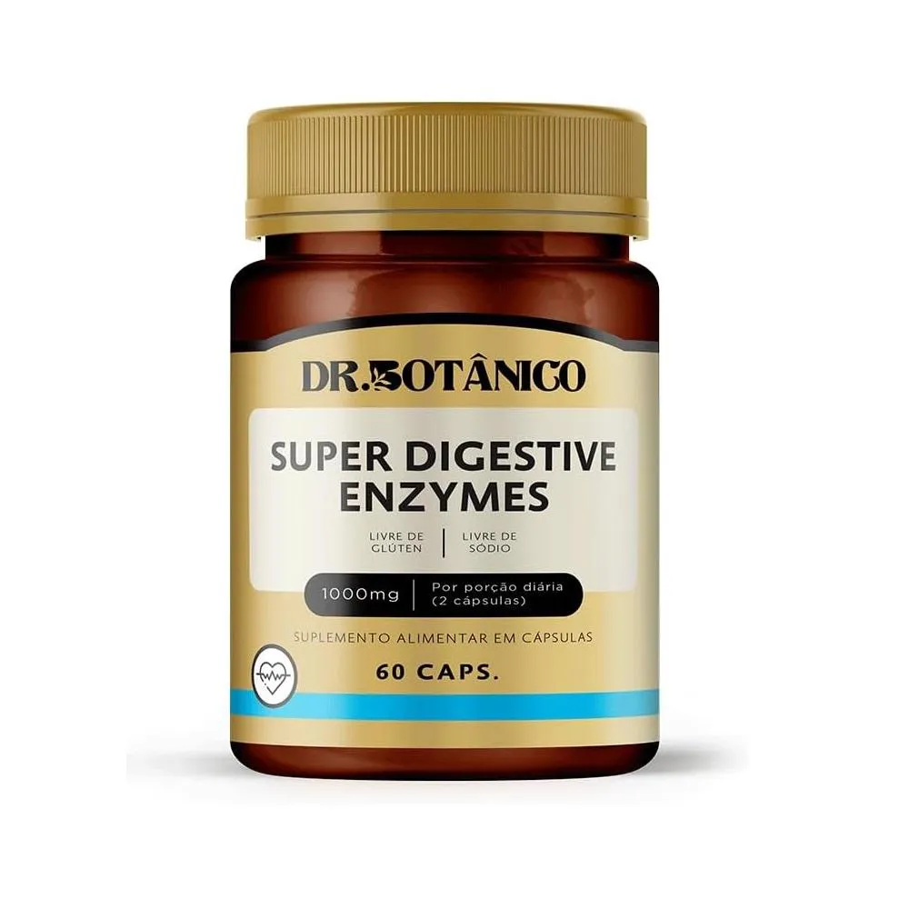 SUPER DIGESTIVE ENZYMES 1000MG 60CAPS DR. BOTANICO