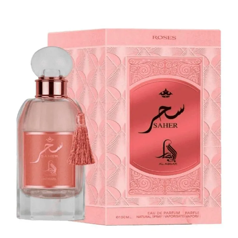 AL ABSAR SAHER ROSES FEM EDP 100ML PERFUME