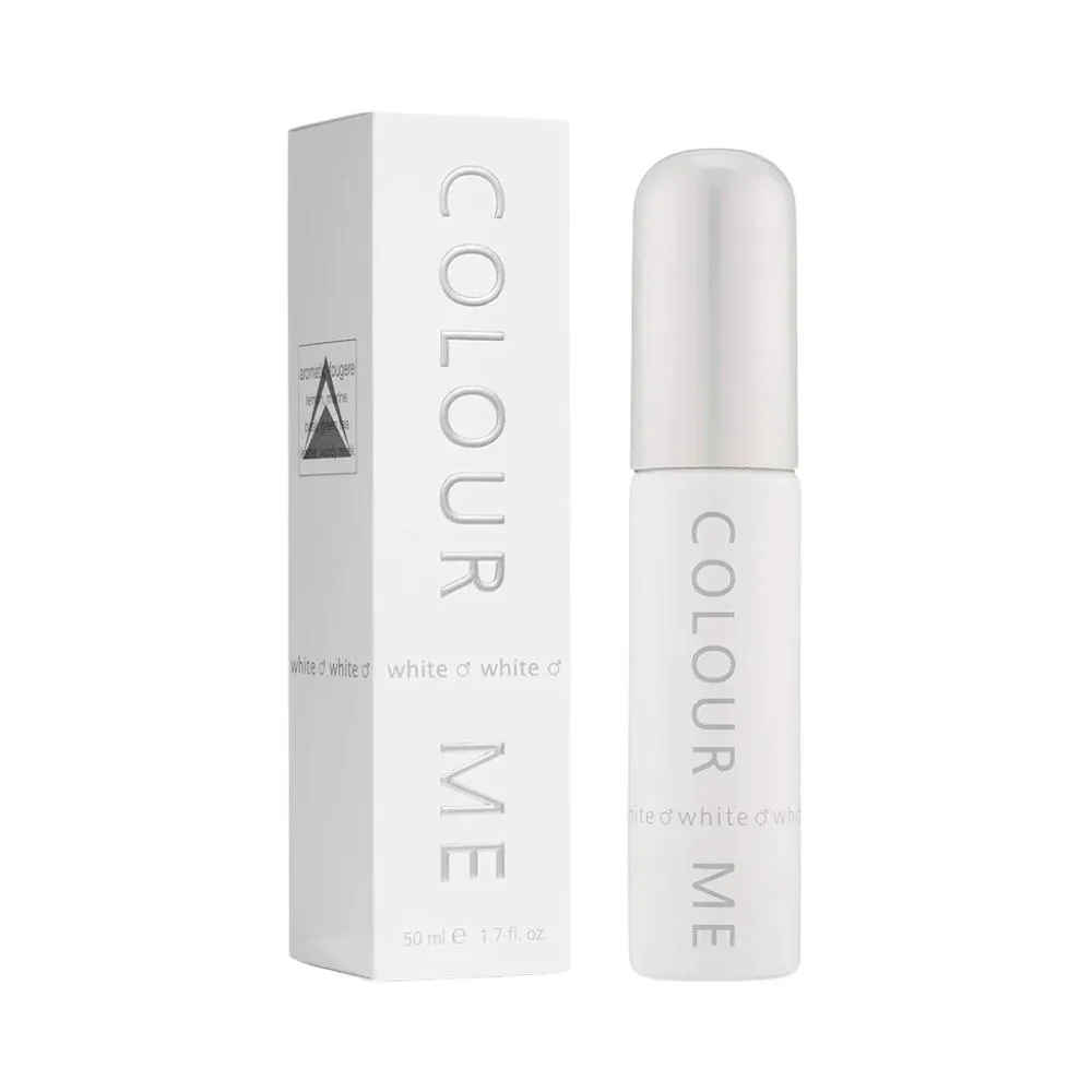 COLOUR ME WHITE EAU DE PARFUM MASCULINO - MILTON LLOYD 50ml