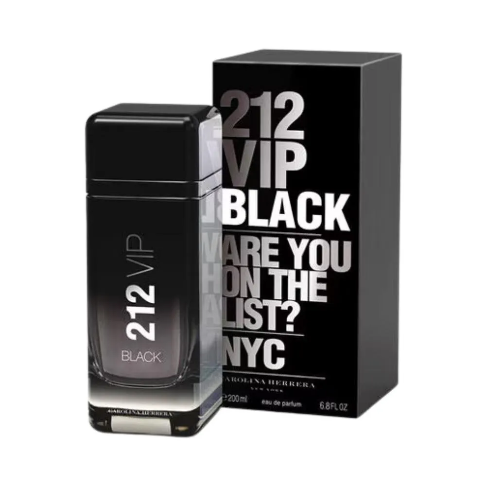212 VIP BLACK EAU DE PARFUM MASCULINO - CAROLINA HERRERA 100ml