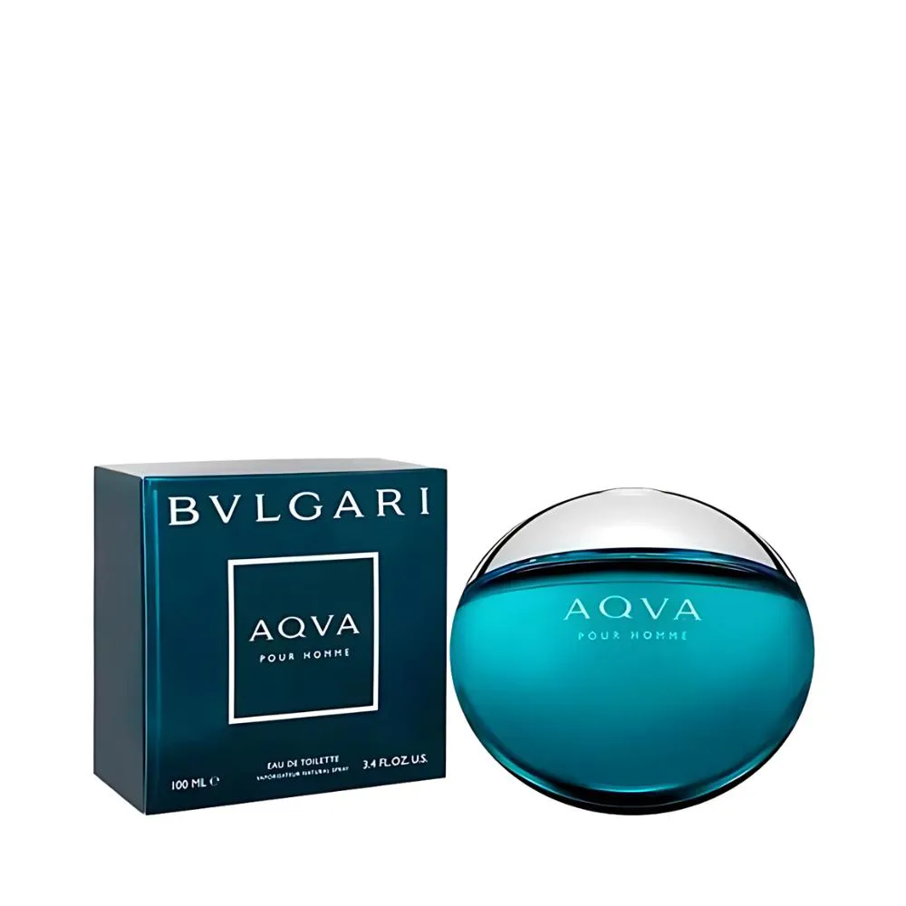 AQVA POUR HOMME EAU DE TOILETTE MASCULINO - BVLGARI (VINTAGE) 50ml