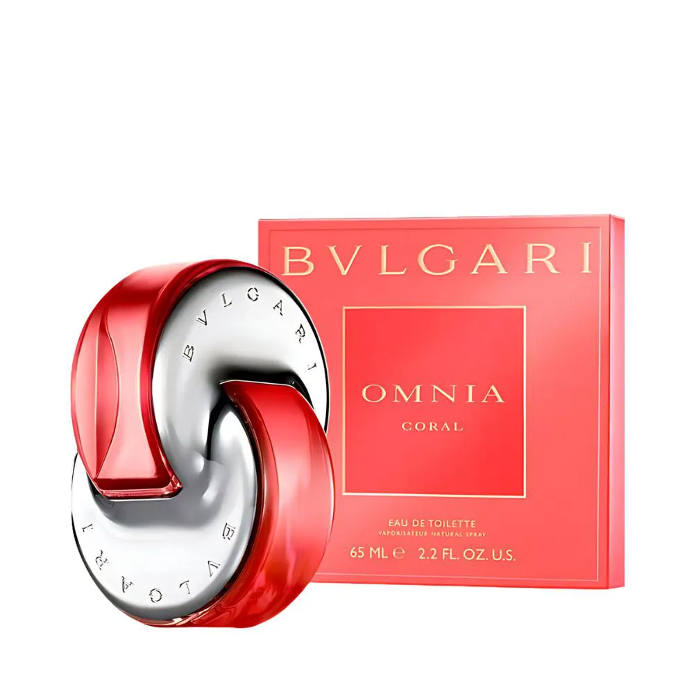 BVLGARI OMNIA CORAL EAU DE TOILETTE FEMININO - BVLGARI 40ml