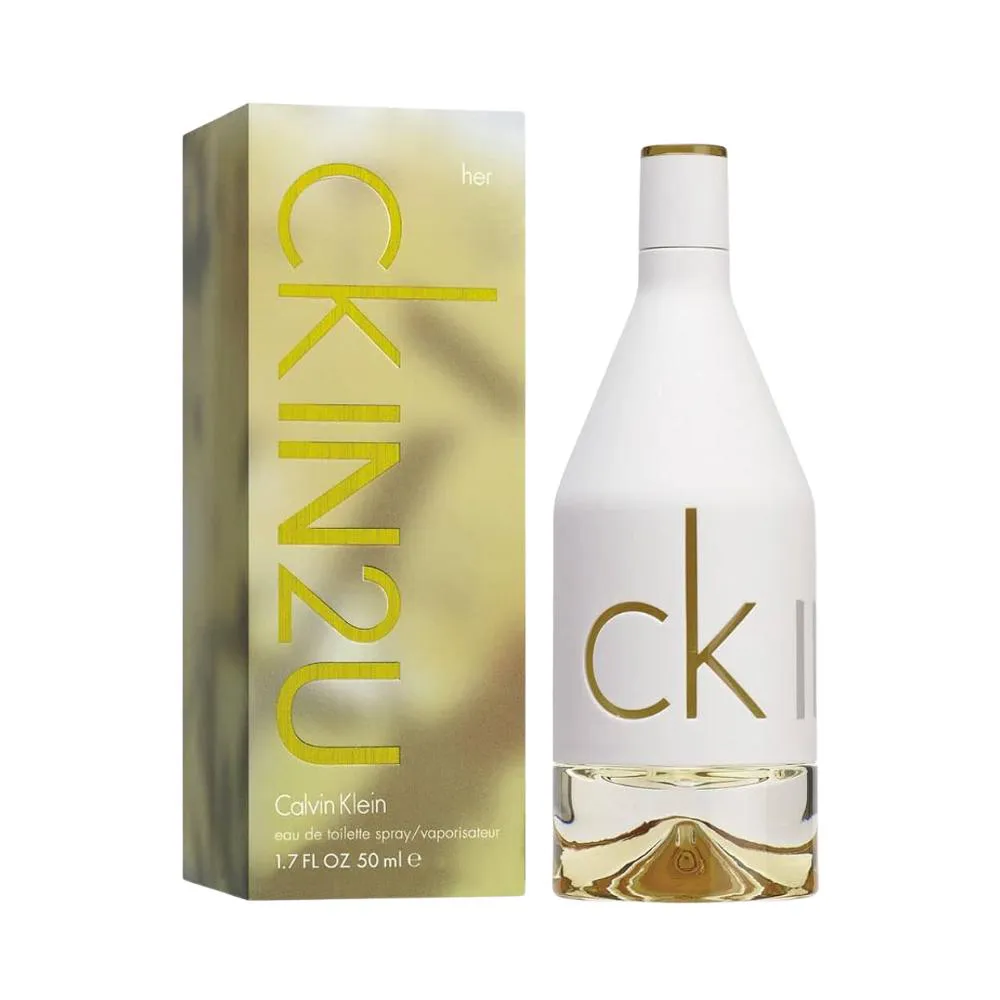 CK IN2U EAU DE TOILETTE FEMININO - CALVIN KLEIN 150ml
