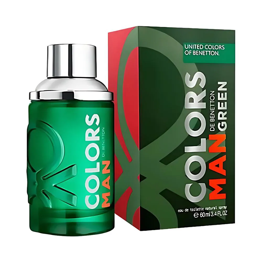COLORS MAN GREEN EAU DE TOILETTE MASCULINO - BENETTON 100ml