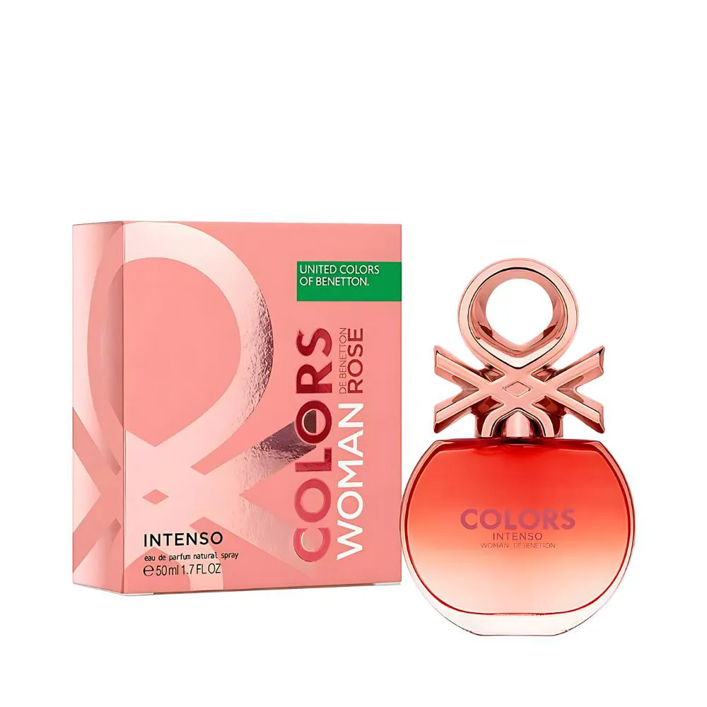 COLORS ROSE INTENSO EAU DE PARFUM FEMININO - BENETTON 80ml