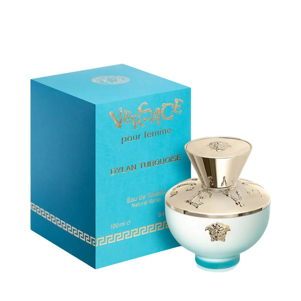 DYLAN TURQUOISE POUR FEMME EAU DE TOILETTE FEMININO - VERSACE 100ml