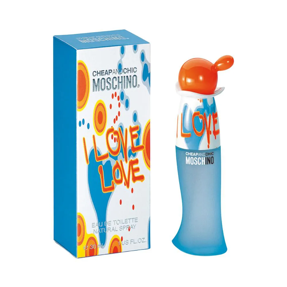 I LOVE LOVE EAU DE TOILETTE FEMININO - MOSCHINO 100ml